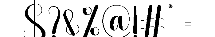 Neatness Font OTHER CHARS