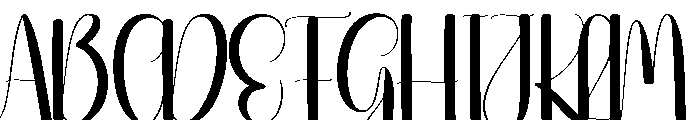 Neatness Font UPPERCASE