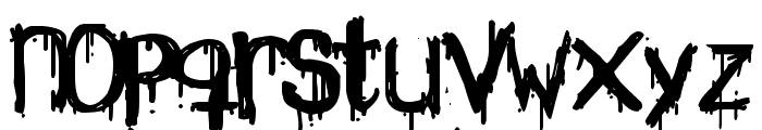 Necropsy Font LOWERCASE
