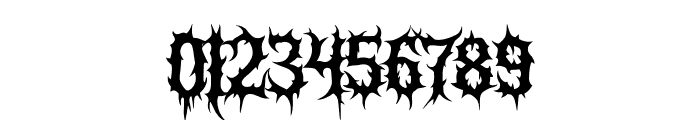 Necrotic Chasm Font OTHER CHARS