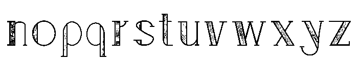 Nedele Font LOWERCASE