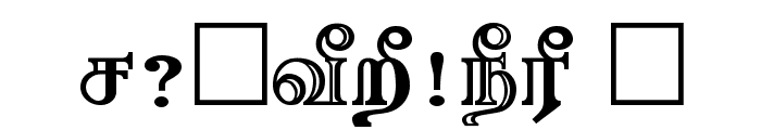 Needhimathi Regular Font OTHER CHARS