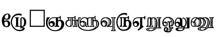 Needhimathi Regular Font UPPERCASE