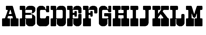 Neficto DEMO Regular Font UPPERCASE