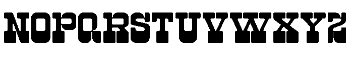 Neficto DEMO Regular Font UPPERCASE