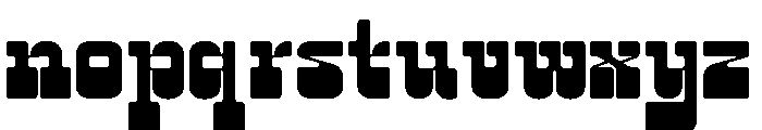 Neficto DEMO Regular Font LOWERCASE