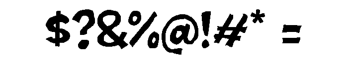 Negoyak Font OTHER CHARS