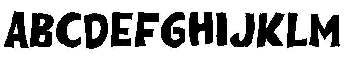 Negoyak Font UPPERCASE