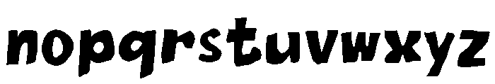 Negoyak Font LOWERCASE