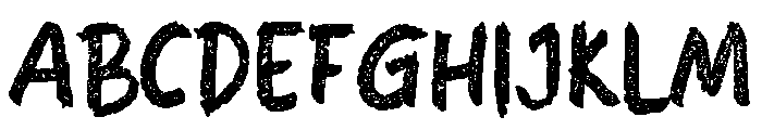 Nekami Font UPPERCASE