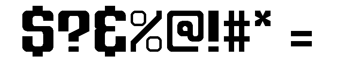Nelsen Regular Font OTHER CHARS