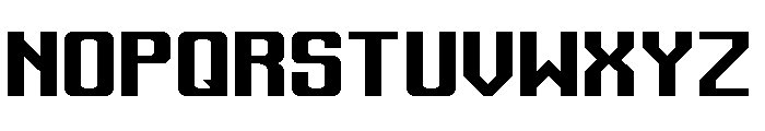 Nelsen Regular Font UPPERCASE