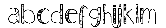 Nelship Font UPPERCASE