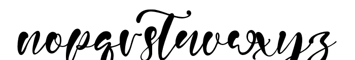 Nelville Font LOWERCASE