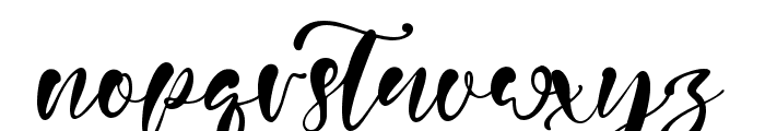 Nelville Font LOWERCASE