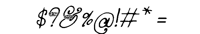 Nenakis Demo Font OTHER CHARS