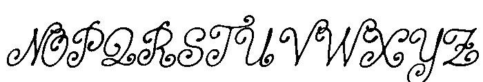Nenakis Demo Font UPPERCASE