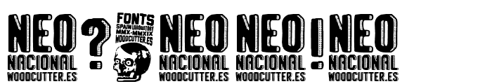 Neo Nacional Font OTHER CHARS