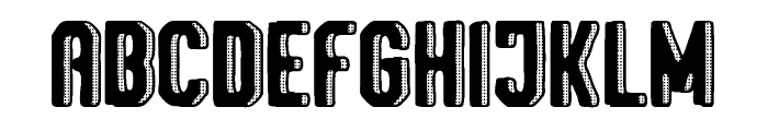 Neo Nacional Font UPPERCASE