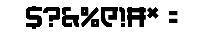 Neo Tech Font OTHER CHARS
