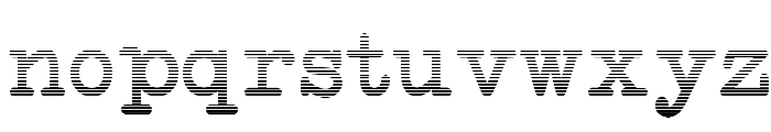 NeoBulletin Gradient Font LOWERCASE