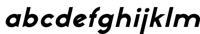 NeoGothisADFStd-ExtraBdOblique Font LOWERCASE