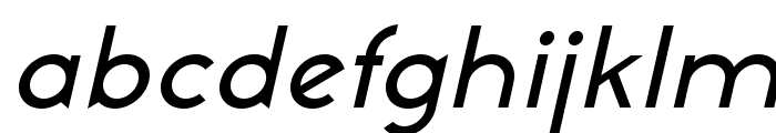 NeoGothisADFStd-MediumOblique Font LOWERCASE