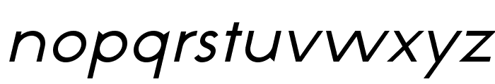 NeoGothisADFStd-Oblique Font LOWERCASE