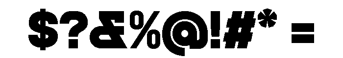 Neogen Black Font OTHER CHARS