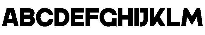 Neogen Black Font UPPERCASE