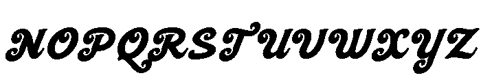 NeolandScript-Demo Font UPPERCASE
