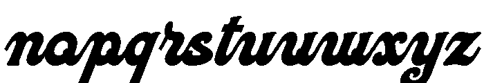 NeolandScript-Demo Font LOWERCASE