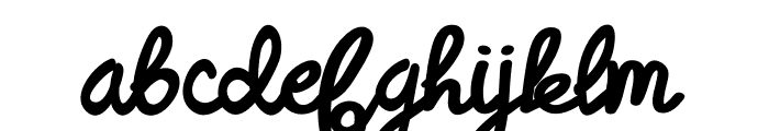 Neolion Caligraphy Font LOWERCASE