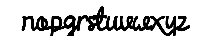 Neolion Caligraphy Font LOWERCASE