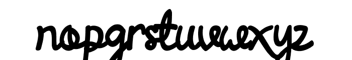 Neolion Demo Caligraphy Font LOWERCASE