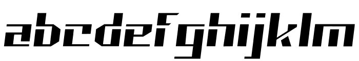 Neolion Demo Italic Font LOWERCASE