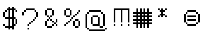 Neolybitties Font OTHER CHARS