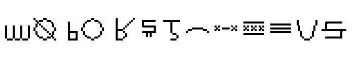 Neolybitties Font LOWERCASE