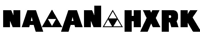 NeometraCaps Black Font OTHER CHARS