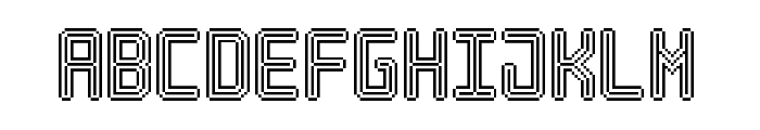 Neon Pixel-7 Font LOWERCASE