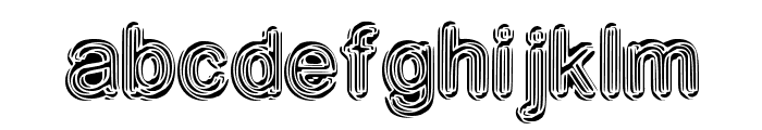 NeonDisco Font LOWERCASE