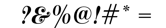 NeoplantaBG-BoldItalic Font OTHER CHARS