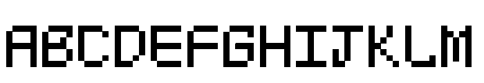 Nereus Font Regular Font UPPERCASE