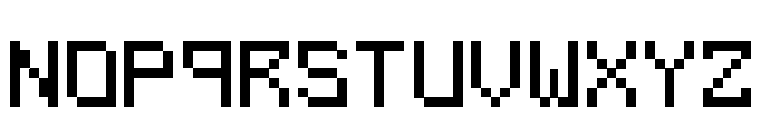 Nereus Font Regular Font UPPERCASE