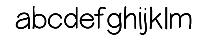Ness Font LOWERCASE