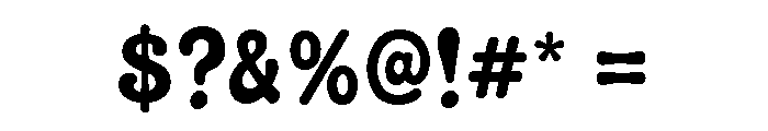 Nestglow Personal Use Only Reg Font OTHER CHARS