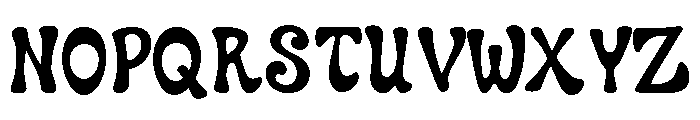 Nestglow Personal Use Only Reg Font UPPERCASE