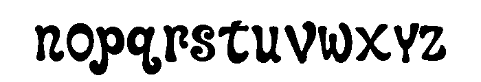 Nestglow Personal Use Only Reg Font LOWERCASE