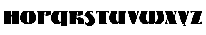 Nestor Font UPPERCASE