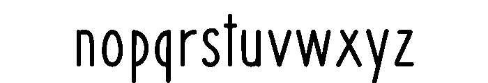 Neue Mail Medium Font LOWERCASE